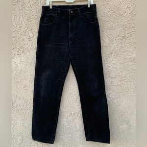 GUC Legendary Gold Men’s Black Straight Leg Jeans - Size 34/34